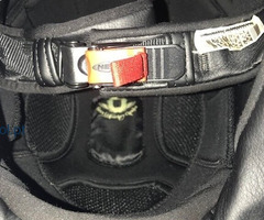 CapaceteE NEXX X70 GROOVY em pele preto aberto C/ VISEIRA SOLAR