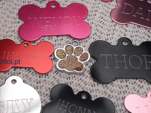 Medalhas de Identificação para Animais
