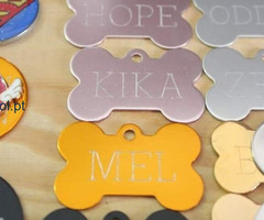 Medalhas de Identificação para Animais