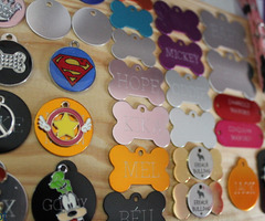 Medalhas de Identificação para Animais