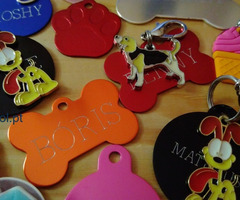 Medalhas de Identificação para Animais
